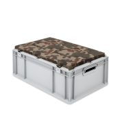 Eurobox, NextGen Seat Box, camouflage Griffe offen, 64-22 - Palette