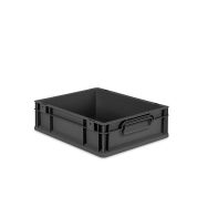 Eurobox NextGen 2.0 Cycle - Griffe geschlossen - 400 x 300 x 120 mm  - Anthrazit - Einzel
