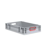 Eurobox NextGen 2.0 - Griffe offen - Rot - 600 x 400 x 120 mm - Einzel