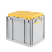 Seat Box NextGen 2.0 - Griffe geschlossen - Gelb - 400 x 300 x 365 mm - Einzel