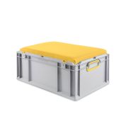 Seat Box NextGen 2.0 - Griffe geschlossen - Gelb - 600 x 400 x 273 mm - Einzel