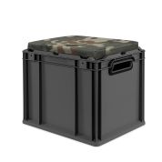 Seat Box NextGen 2.0 Cycle - Griffe offen - Camouflage - 400 x 300 x 365 mm - Einzel