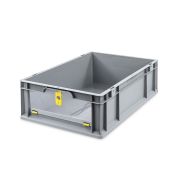 Eurobox NextGen Insight Cover, 600x400x170mm - Cover NIEDRIG - GELB - Karton