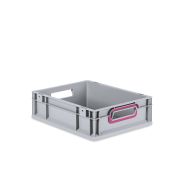 Eurobox NextGen 2.0 - Griffe offen - Purpur - 400 x 300 x 120 mm - Einzel