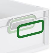 ColorClip Set - Farbring für Eurobox NextGen 2.0 - 1 Pack mit 2 Stück - Grün