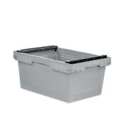 Mehrwegbehälter Conical mit Stapelbügel 64-273 - Palette - grau