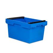 Mehrwegbehälter Conical mit Stapelbügel 64-323 - Karton - blau