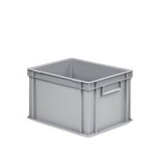 Eurobehälter UNISTA mit geschlossenen Griffen 43-235 - Karton - grau