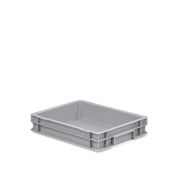 Eurobehälter UNISTA mit geschlossenen Griffen 43-7,5 - Karton - grau