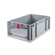 Eurobox NextGen Insight Cover, 600x400x220mm - Cover HOCH - ROT - Palette