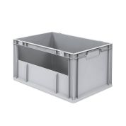 Eurobox NextGen Insight, Seite offen, 600x400x320mm - Palette