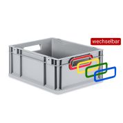 Eurobox NextGen 2.0 - Griffe offen - Blau - 400 x 300 x 120 mm - Palette