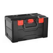 metaBOX 280 L, Verschlüsse rot - Gebinde-Karton