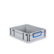 Eurobox NextGen 2.0 - Griffe geschlossen - Blau - 400 x 300 x 120 mm - Einzel
