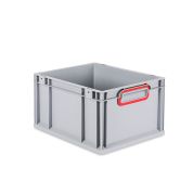 Eurobox NextGen 2.0 - Griffe geschlossen - Rot - 400 x 300 x 220 mm - Einzel