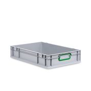 Eurobox NextGen 2.0 - Griffe geschlossen - Grün - 600 x 400 x 120 mm - Einzel