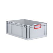 Eurobox NextGen 2.0 - Griffe geschlossen - Rot - 600 x 400 x 220 mm - Einzel