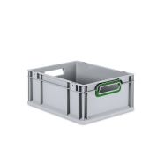 Eurobox NextGen 2.0 - Griffe offen - Grün - 400 x 300 x 170 mm - Einzel