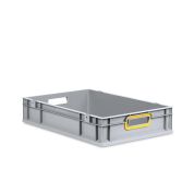 Eurobox NextGen 2.0 - Griffe offen - Gelb - 600 x 400 x 120 mm - Einzel