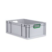 Eurobox NextGen 2.0 - Griffe offen - Grün - 600 x 400 x 220 mm - Einzel