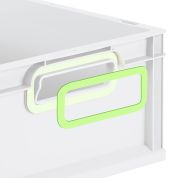 ColorClip Set - Farbring für Eurobox NextGen 2.0 - 1 Pack mit 2 Stück - Hellgrün