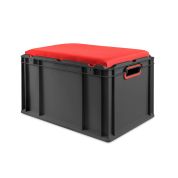 Seat Box NextGen 2.0 Cycle - Griffe offen - Rot - 600 x 400 x 365 mm - Einzel