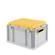 Seat Box NextGen 2.0 - Griffe offen - Gelb - 400 x 300 x 265 mm - Einzel