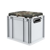 Eurobox, NextGen Seat Box, camouflage Griffe offen, 43-32 - Einzel