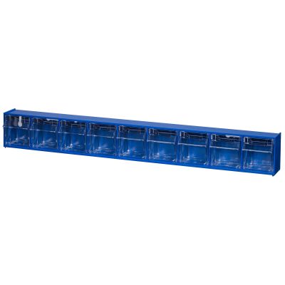 Blaues Klappschüttenmagazin VarioPlus ProFlip 9