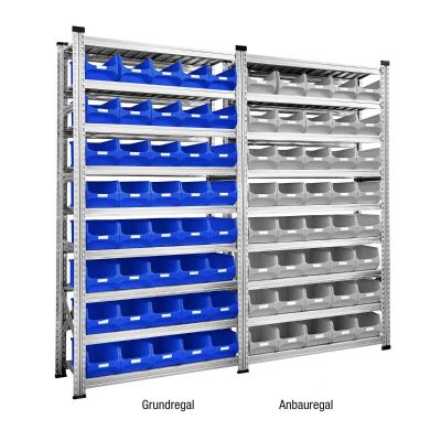 Grundregal Tiefe 320 für Sichtlagerbox 4.0 & 4.1