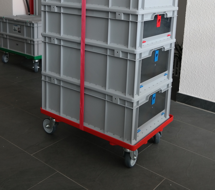 Transportroller aus Kunststoff – praktische Hilfe im Unternehmen