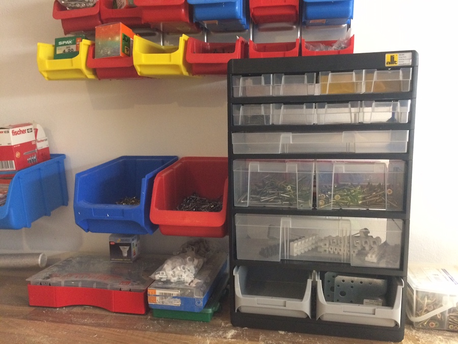 Kleinteilemagazin das ideale Lagersystem in Werkstatt und Garage