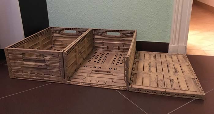Wäschesortierung auf kleinstem Raum: Flexibel & günstig mit der Klappbox