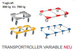 Transportroller-variabel-gruppe