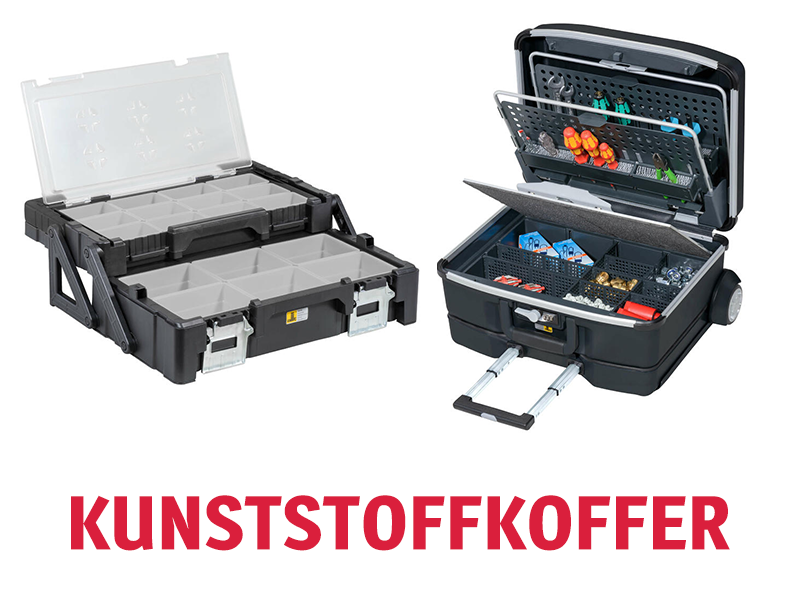Unsere Top 3 Kunststoff-Transportkoffer