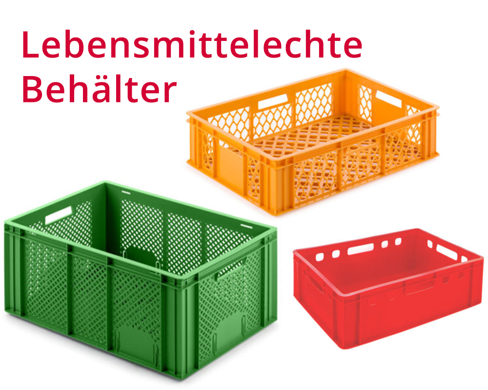 Lebensmittelechte Behälter mit Deckel – Praktisch für Industrie und Zuhause