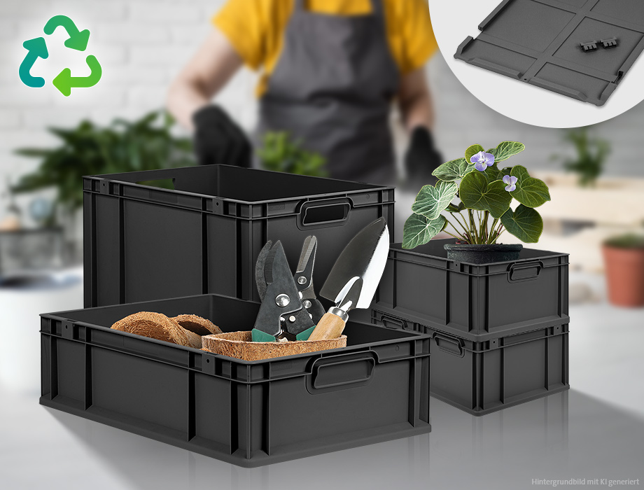 Umweltfreundlich & nachhaltig: Euroboxen NextGen 2.0 Cycle aus recyceltem Kunststoff