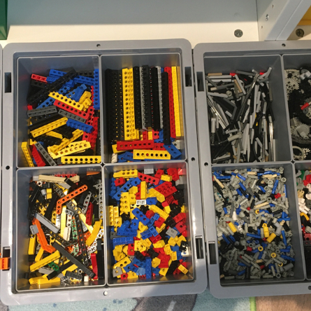 LEGO in Einsatzk&auml;sten von Eurobox